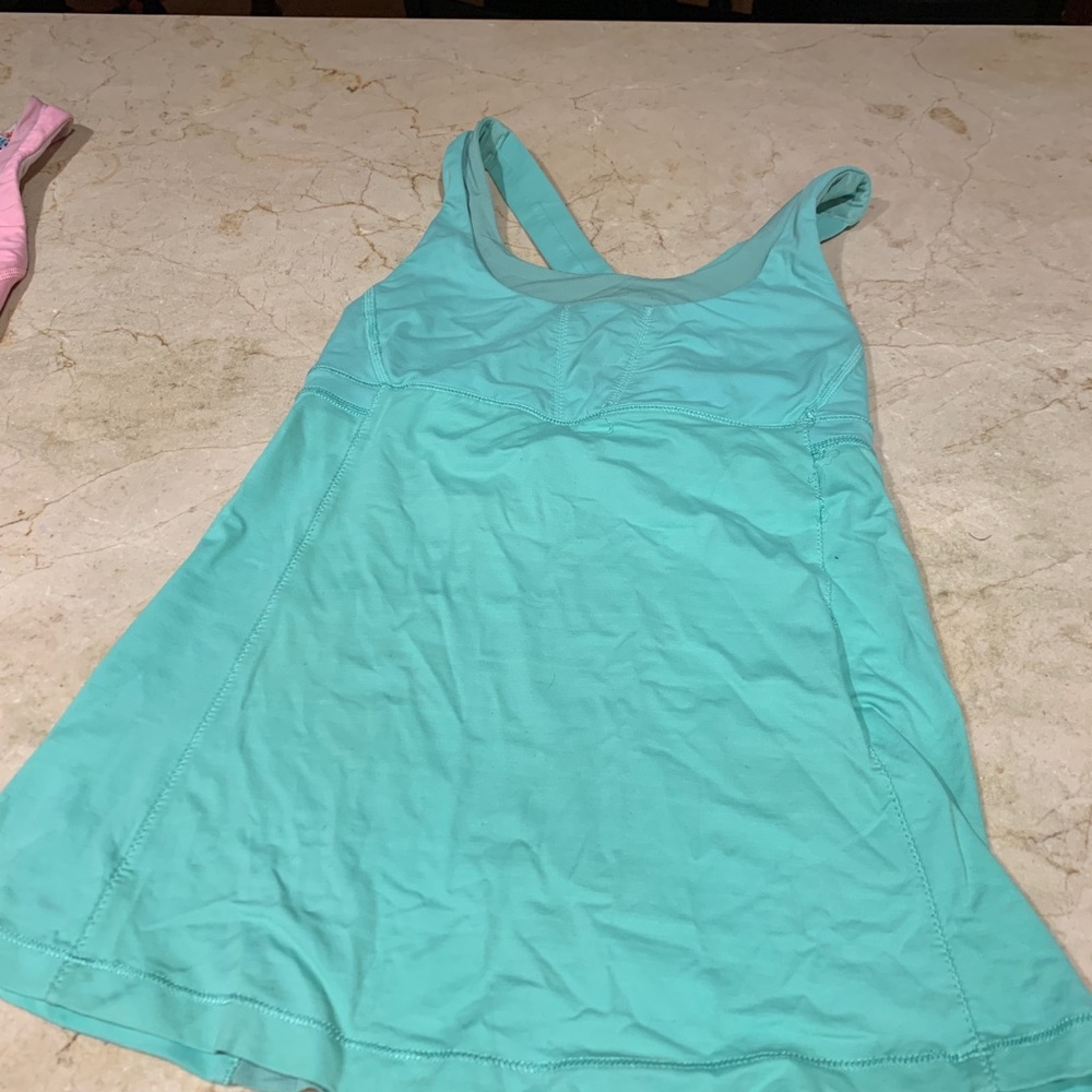 Fabulous Lululemon mint green tank top 6